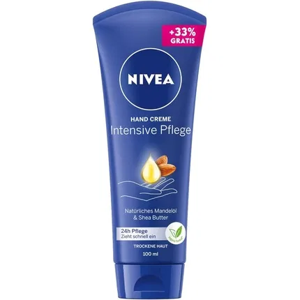 Крем для рук интенсивный уход NIVEA с миндальным маслом и маслом ши, 100 мл