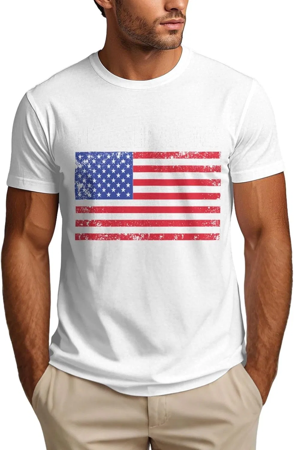 Мужская хлопковая футболка свободного кроя But in A Liberal Way, White