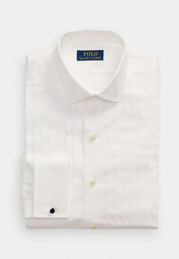 Рубашка хлопковая Classic fit poplin tuxedo shirt Polo Ralph Lauren, Белый