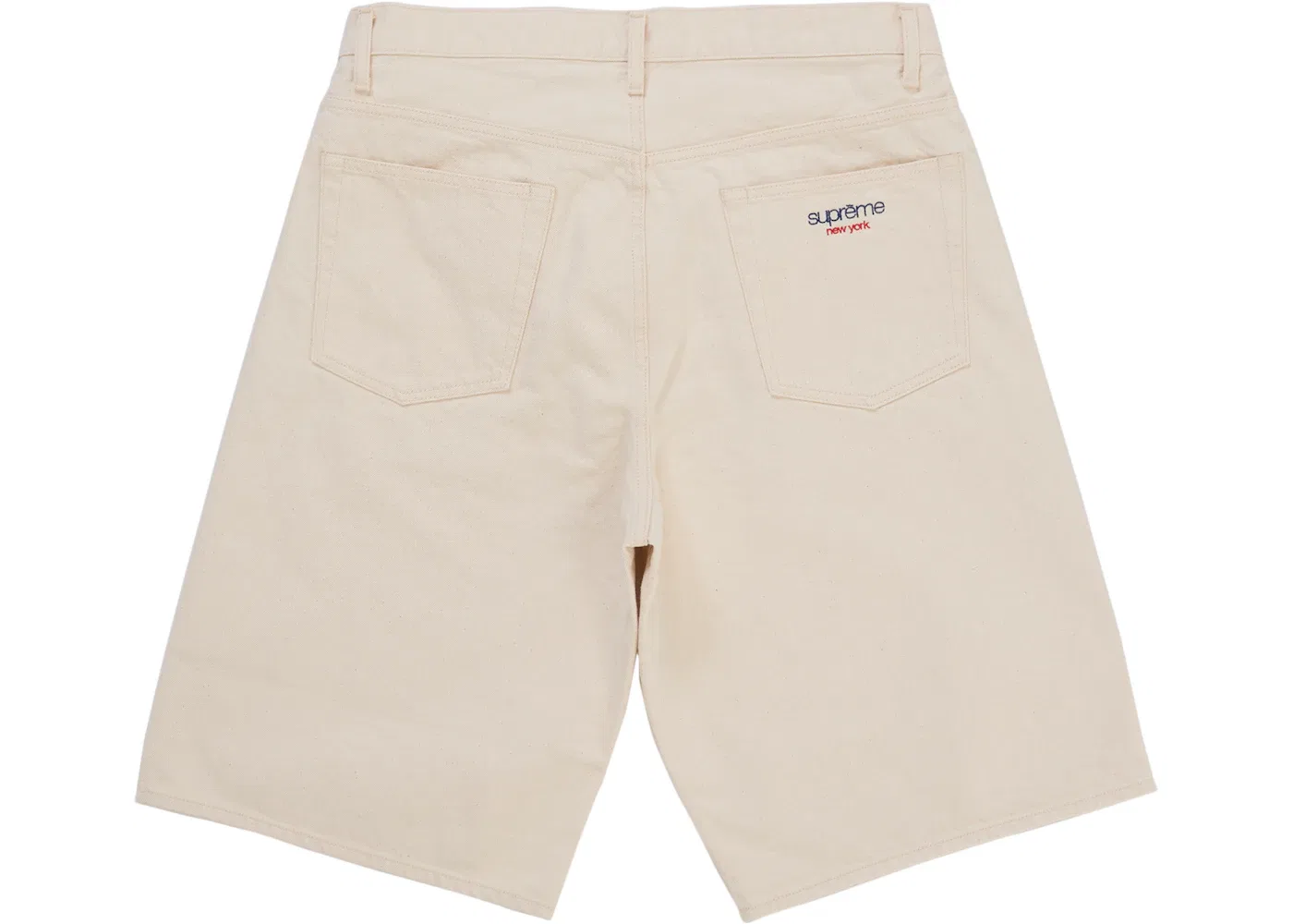 Мужские шорты из денима Supreme Short, White — фото 2