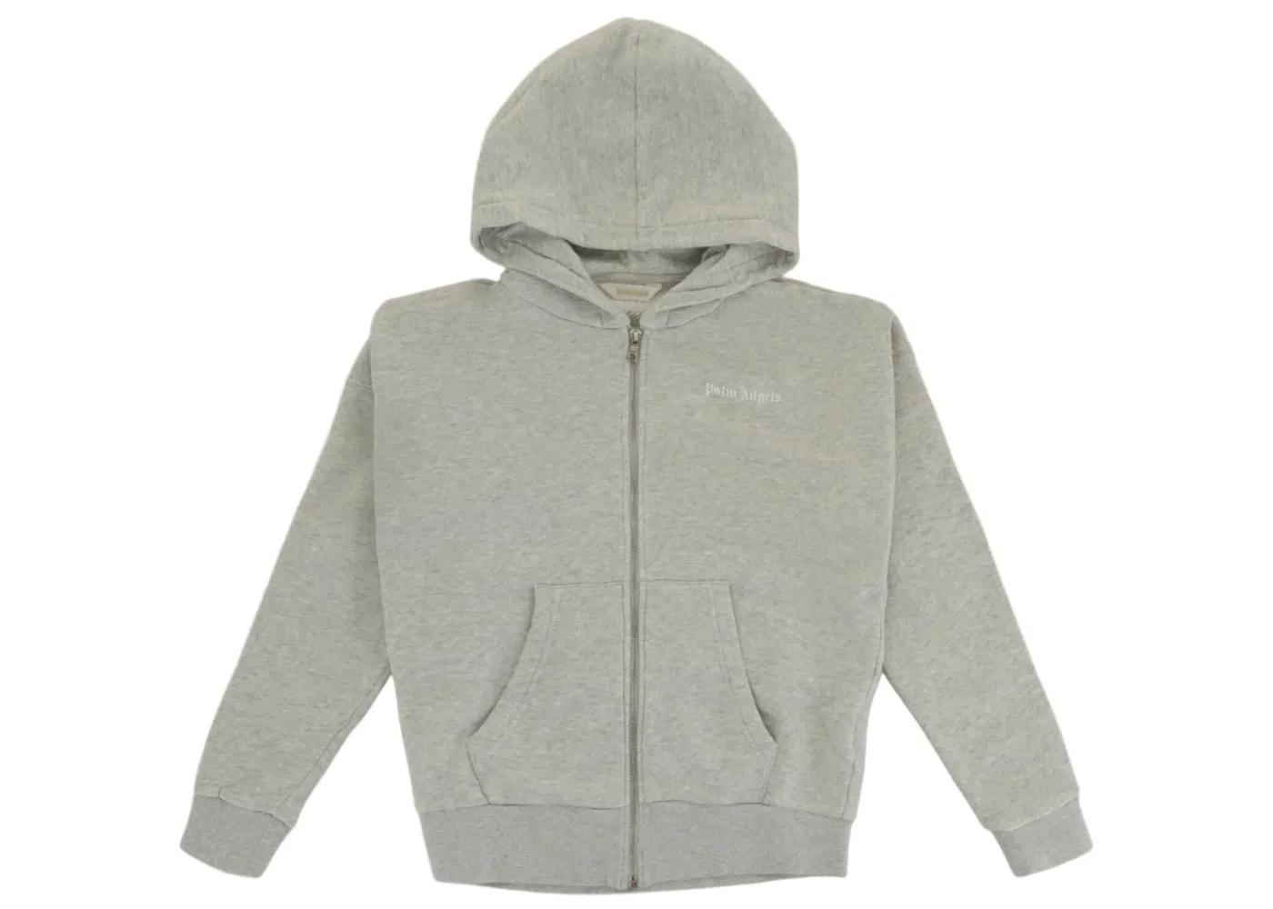 Детская худи Classic Overlogo Zip-Up Hoodie Palm Angels, Melange
