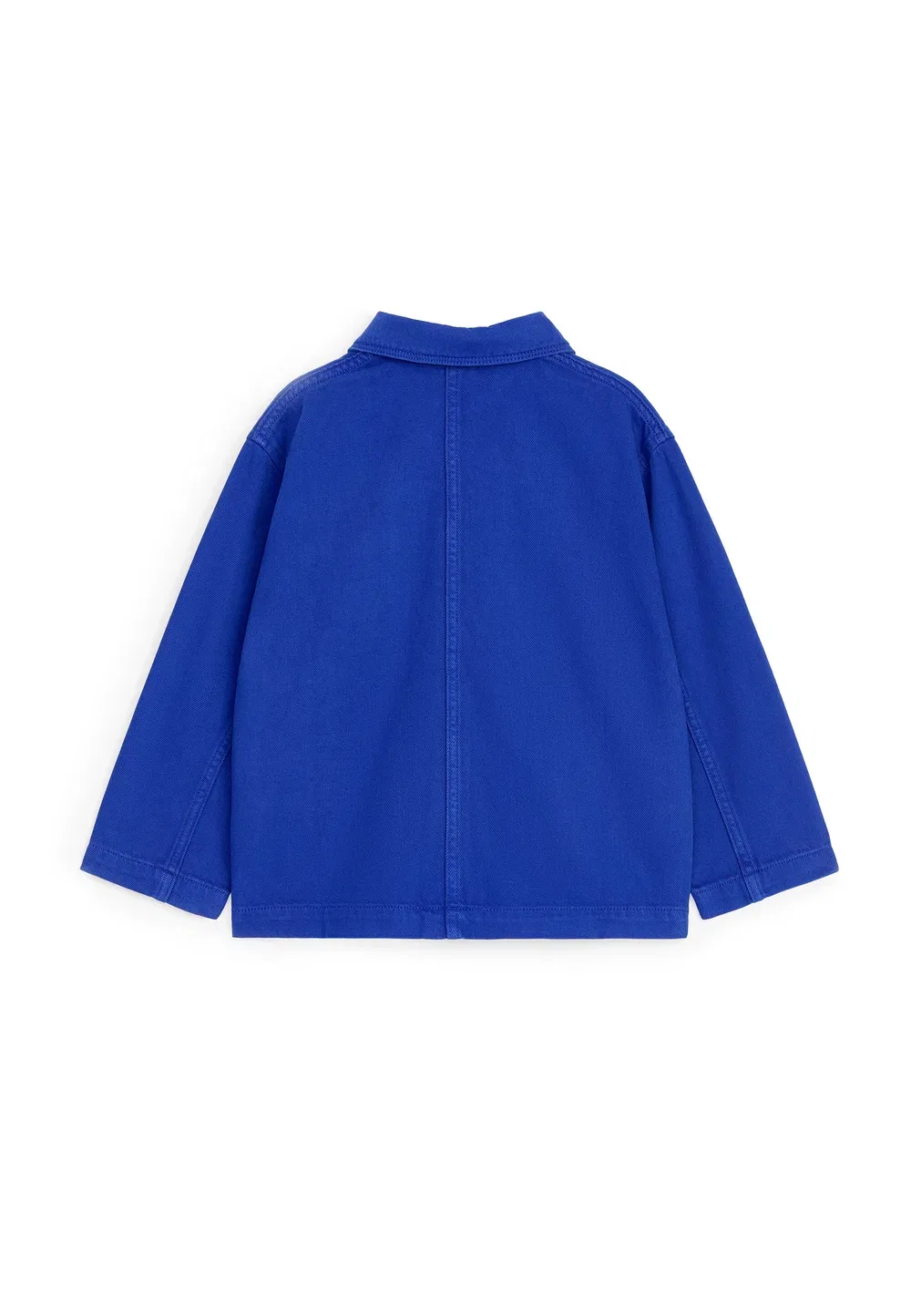 Рабочая рубашка-куртка унисекс - джинсовая куртка Arket, Bright Blue — фото 2