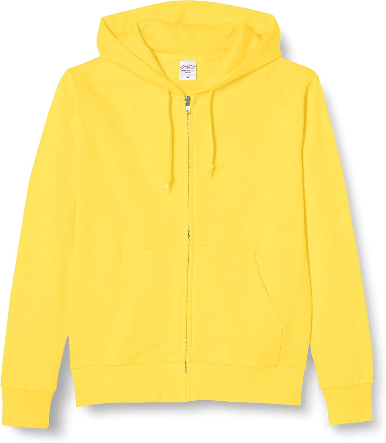 

Мужская толстовка Printstar 00189-NNZ, 273 г, на флисовой подкладке, стандартный капюшон с застежкой-молнией, канареечно-желтый