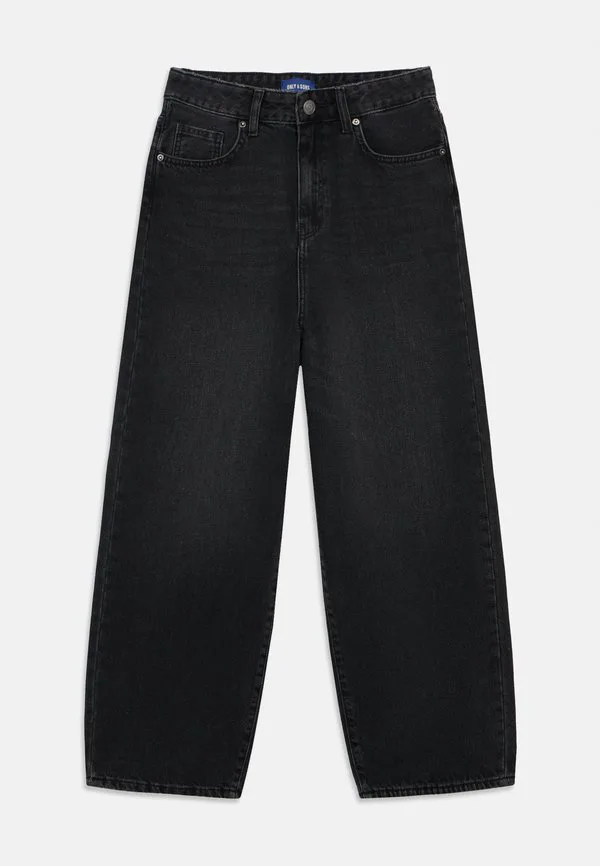 Джинсы osjcarl свободного кроя с шаровидным верхом Only & Sons Junior, Washed Black