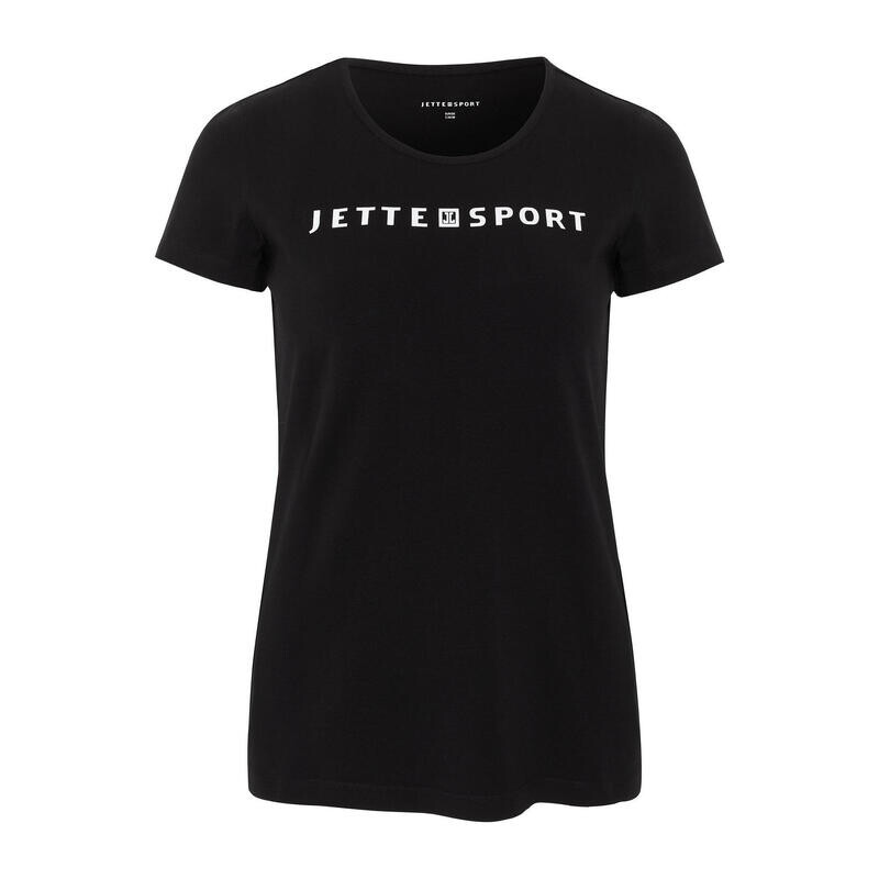 

Футболка с принтом этикетки JETTE SPORT, цвет schwarz