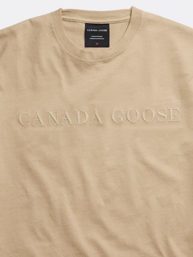 Футболка с длинным рукавом Vintage CANADA GOOSE, Beige — фото 2