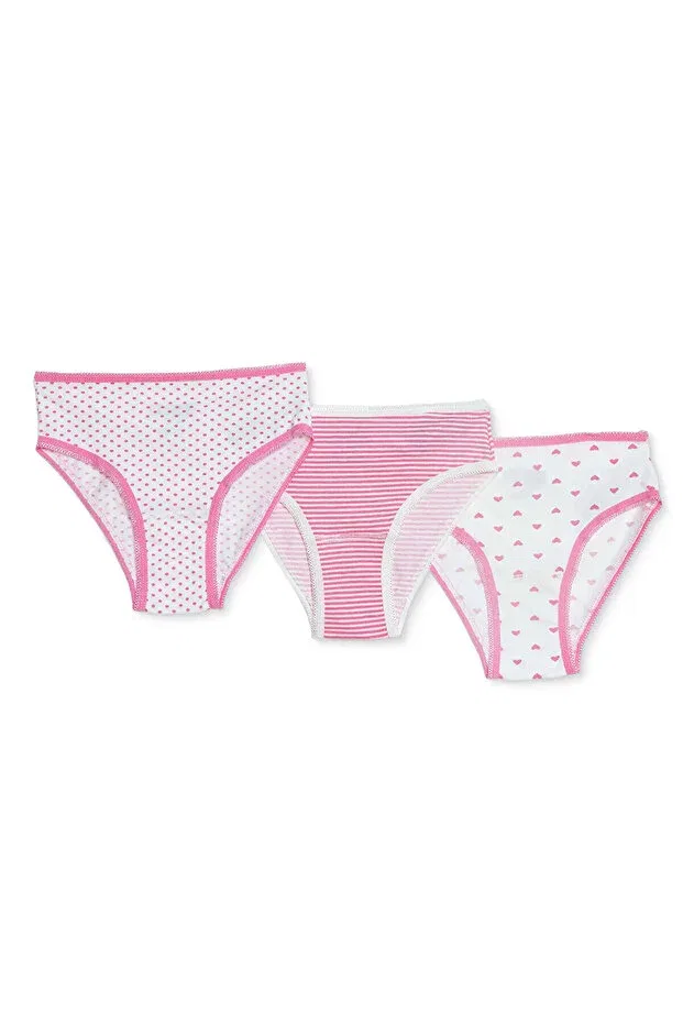Детские трусы для девочек с принтом Hellobaby Ebebek Hello Baby, White Printed