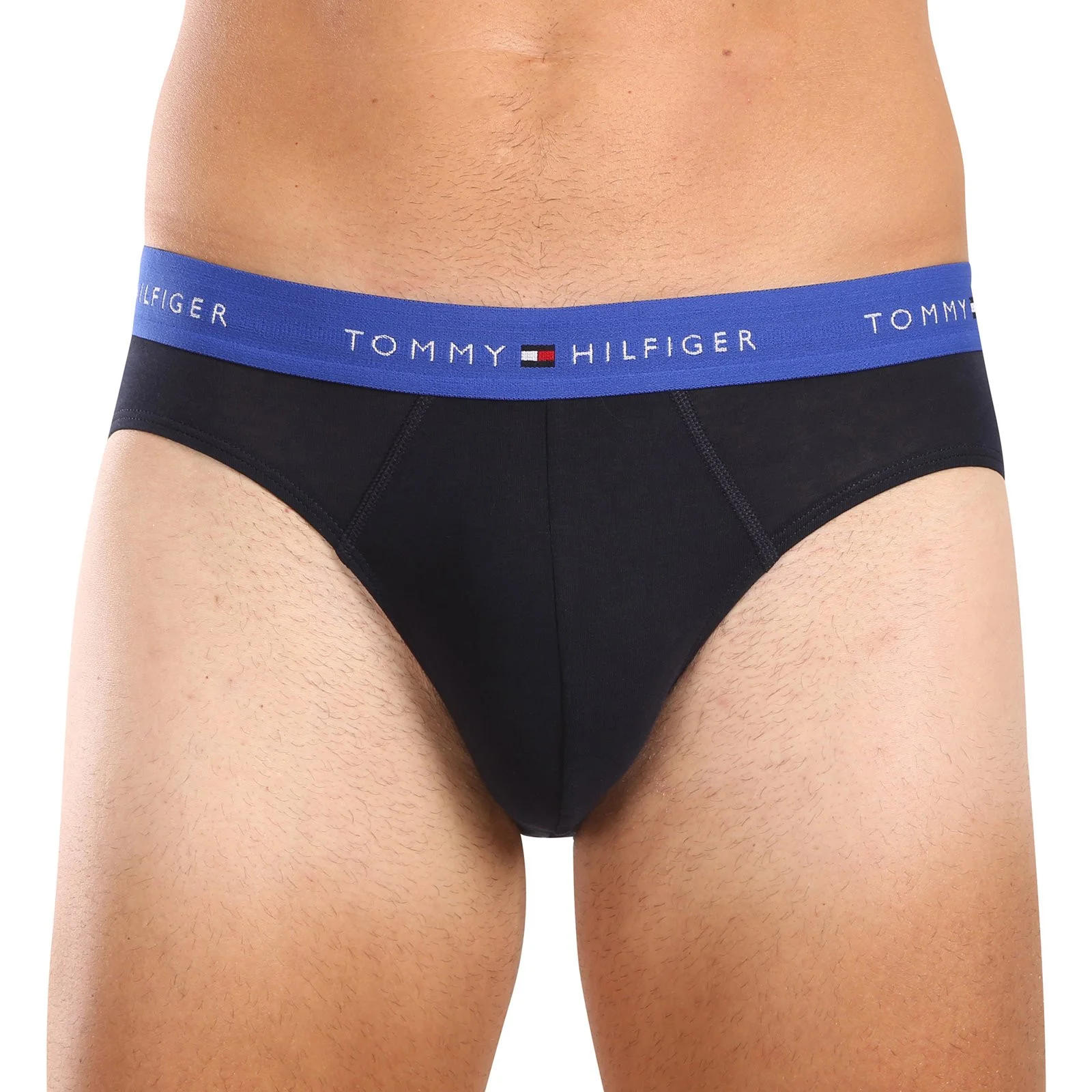Комплект трусов Tommy Hilfiger Signature Cotton Essentials, 3 предмета, темно-синий — фото 2