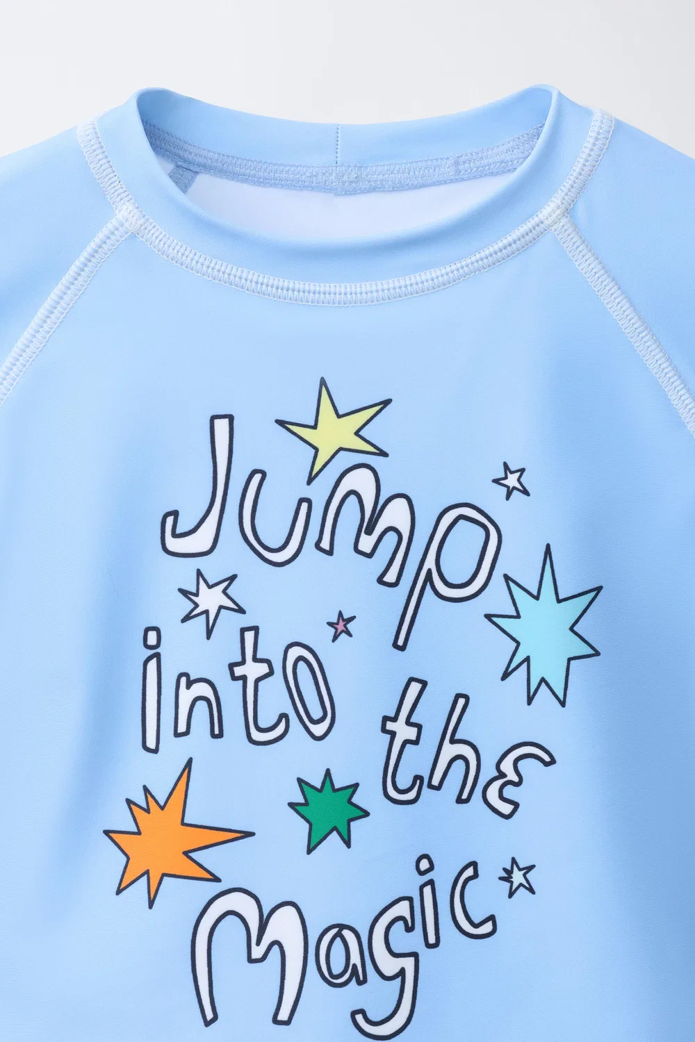1-6 лет / Футболка-рашгард с цирковым принтом ZARA, Blue — фото 3