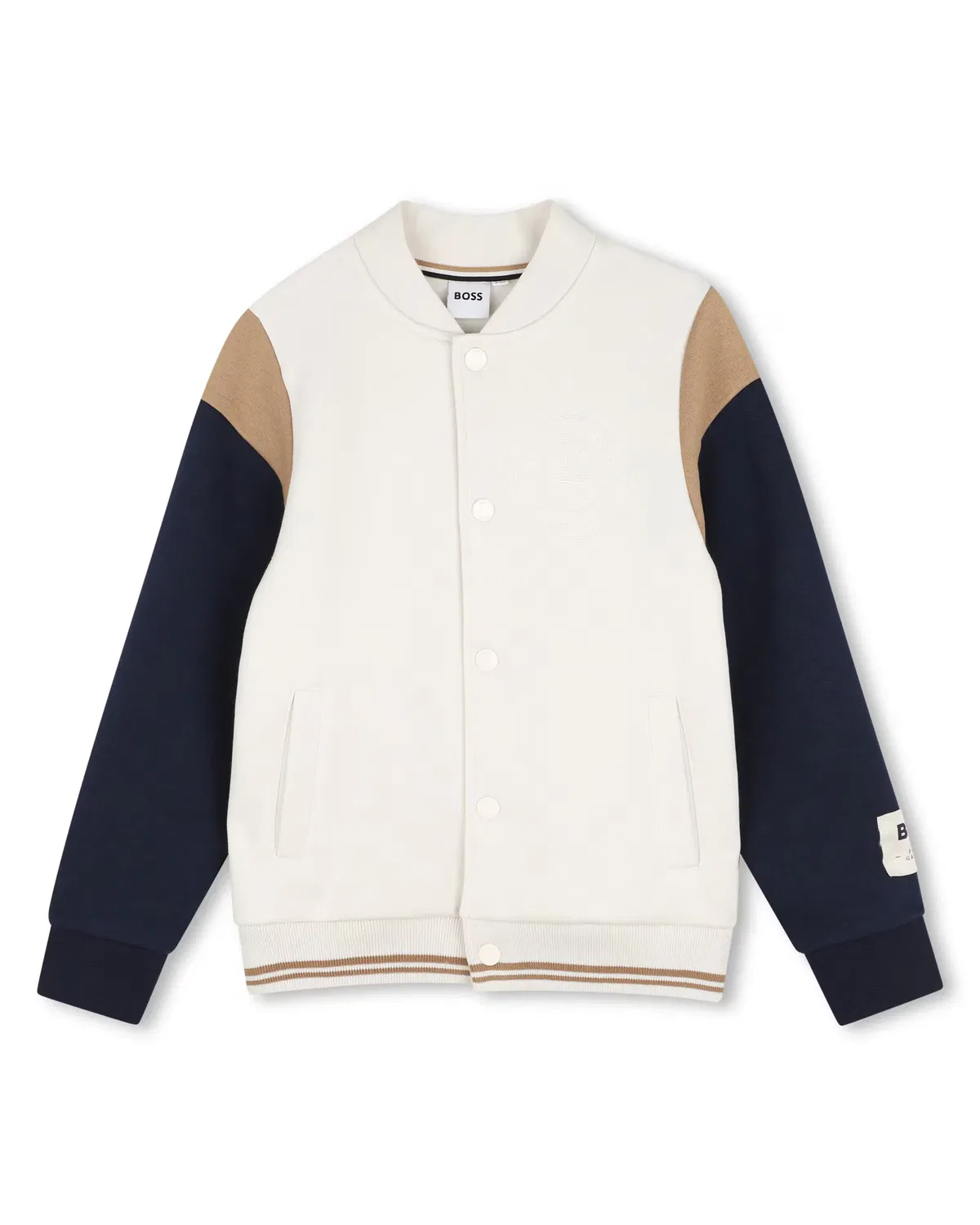 Детская куртка для мальчиков с принтом BOSS Kidswear, Crudo
