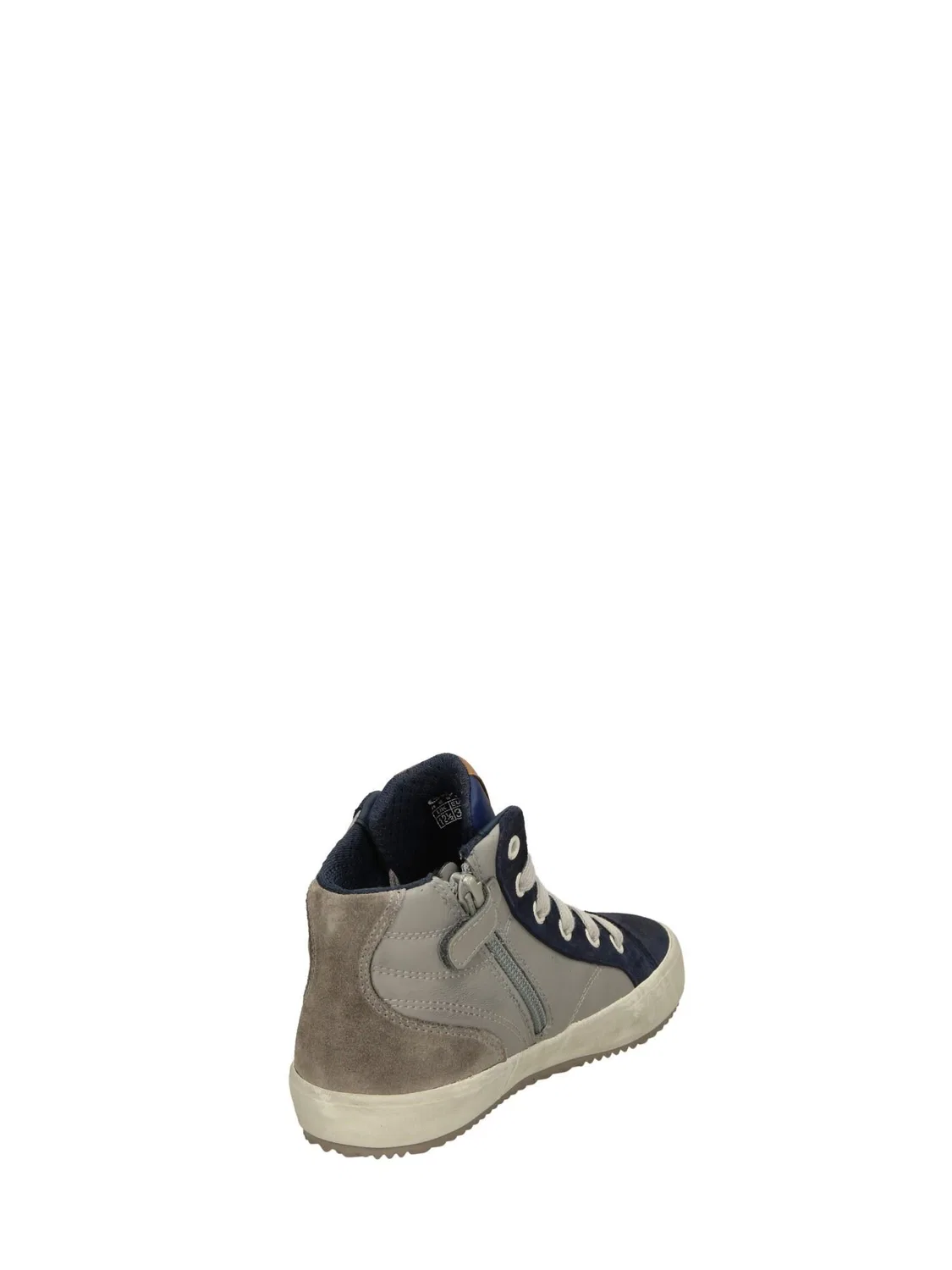Детские кроссовки для мальчиков высокие Geox J Alonisso Boy B, Grey Blue — фото 3