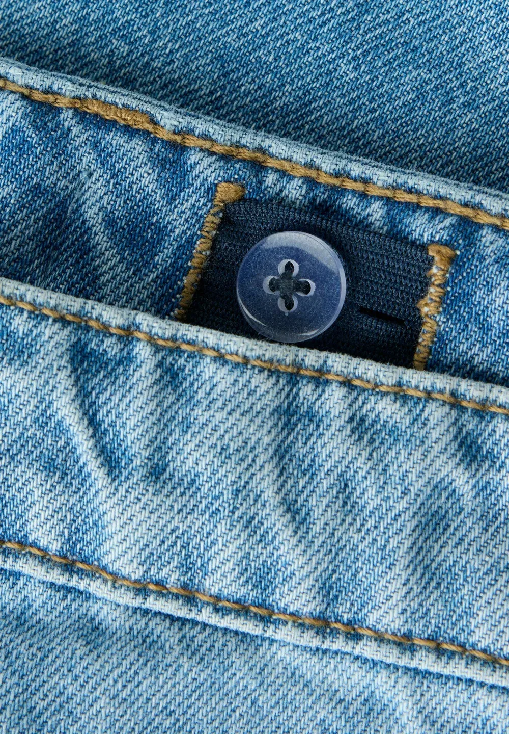 Джинсы широкого кроя (LW) - джинсы свободного кроя Two Soon, Medium Blue Denim — фото 3