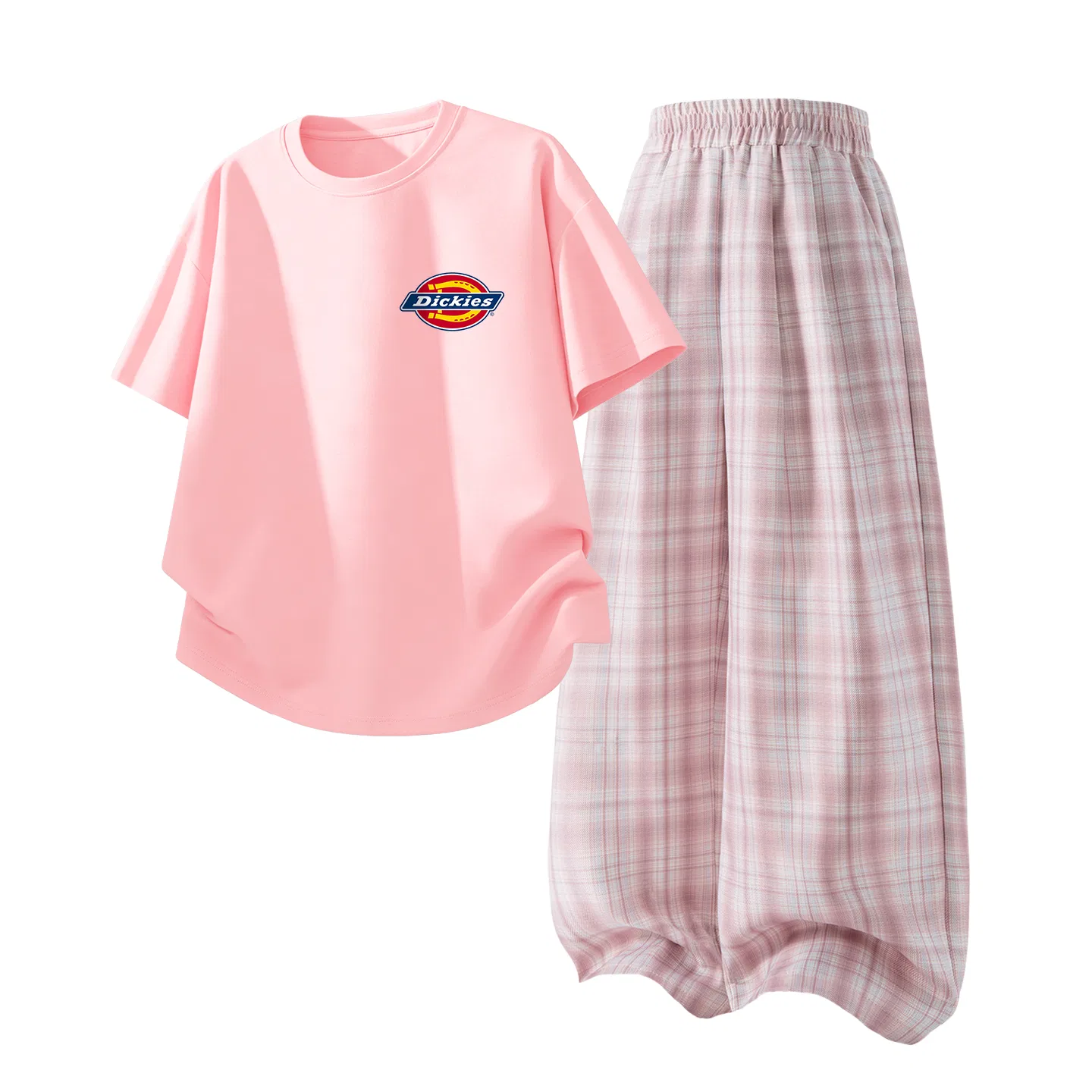 Детский спортивный костюм с круглым вырезом Dickies, Quartz Pink