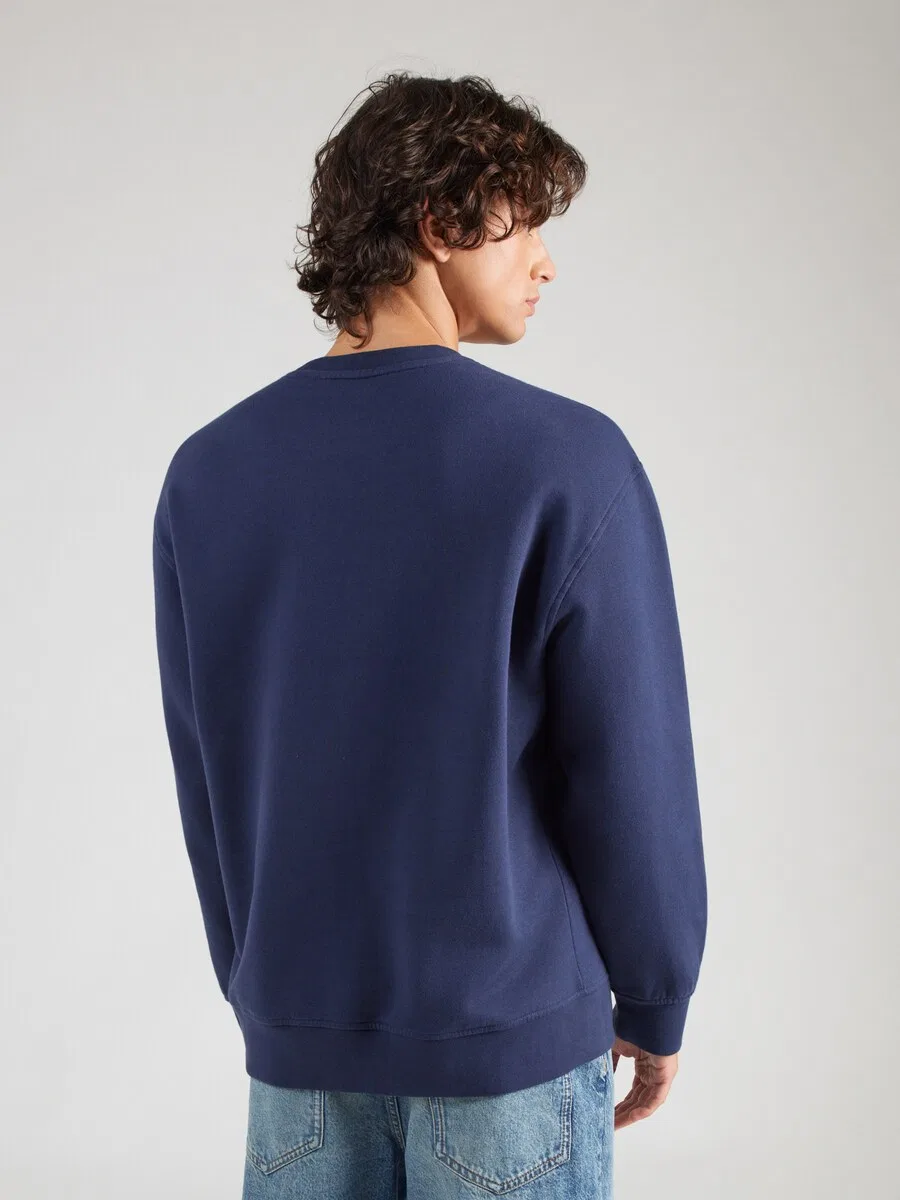 Толстовка LEVI'S 'Levi's Sweats Crew' темно-синего цвета — фото 4