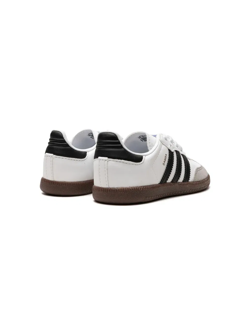 Кроссовки Samba OG EL I Adidas Kids, белый — фото 3