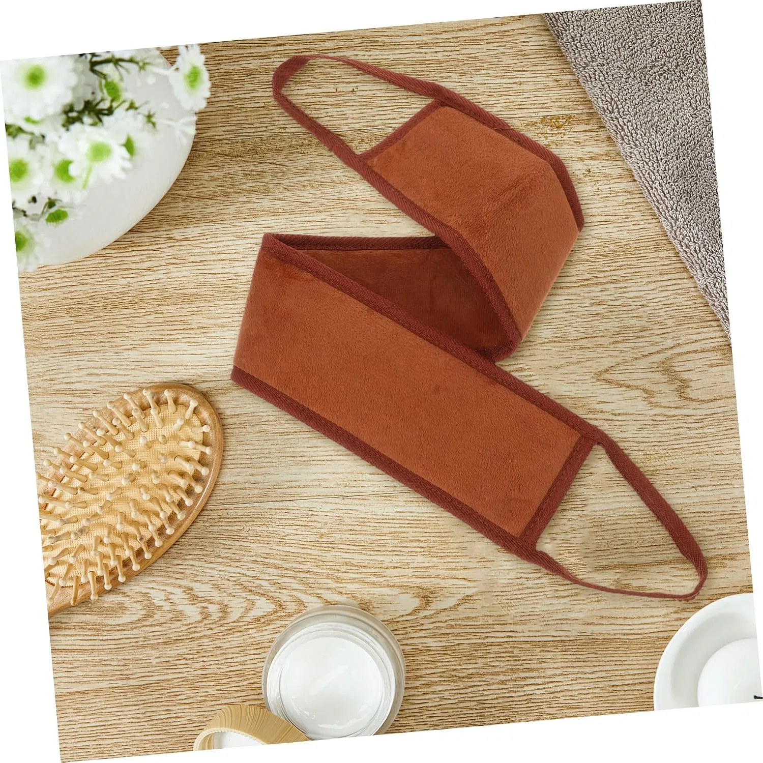 Лосьон для загара спины с ручками IWOWHERO, многоразовый, моющийся, 32.9 г, Brown — фото 3