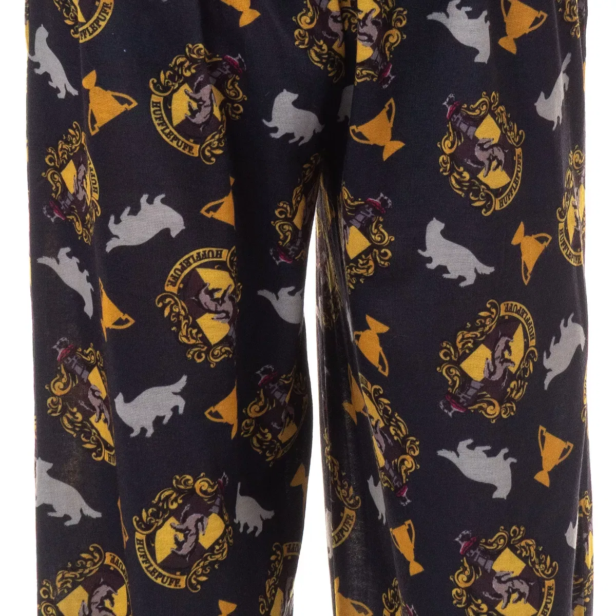 Детские пижамные штаны для мальчиков с принтом House Crest Icons INTIMO, Hufflepuff — фото 3