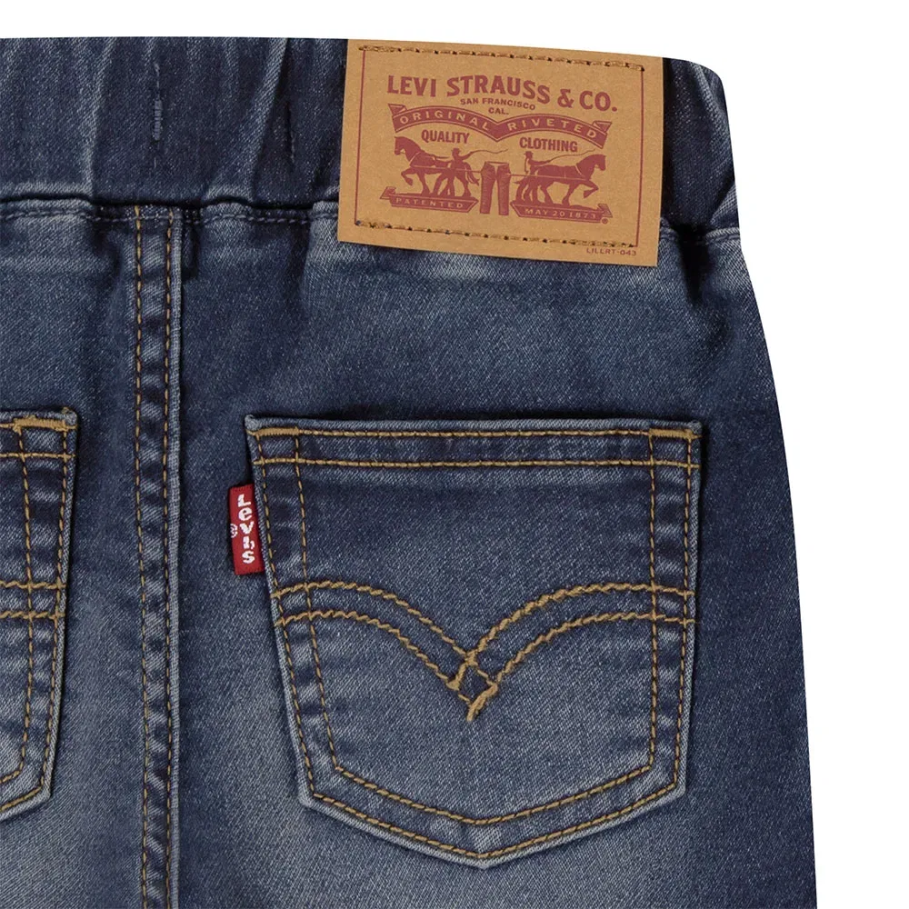 Шорты Skinny Fit Dobby Levi's, синий — фото 4