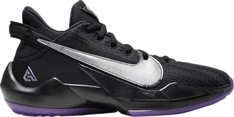 

Кроссовки Nike Zoom Freak 2 GS 'Dusty Amethyst', черный