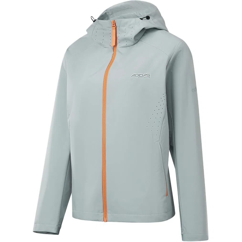 Куртка женская с капюшоном, Adidas, Blue
