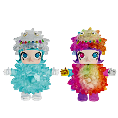 

Фигурка Pop Mart Molly x Instinctoy Erosion Molly Costume Series, Ice Crystal + Ice Crystal Special