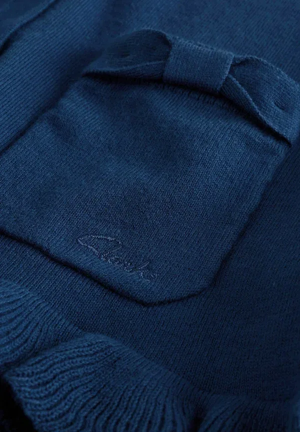 Кардиган стандартного кроя - школьный комплект из 2 штук Clarks, синий — фото 4