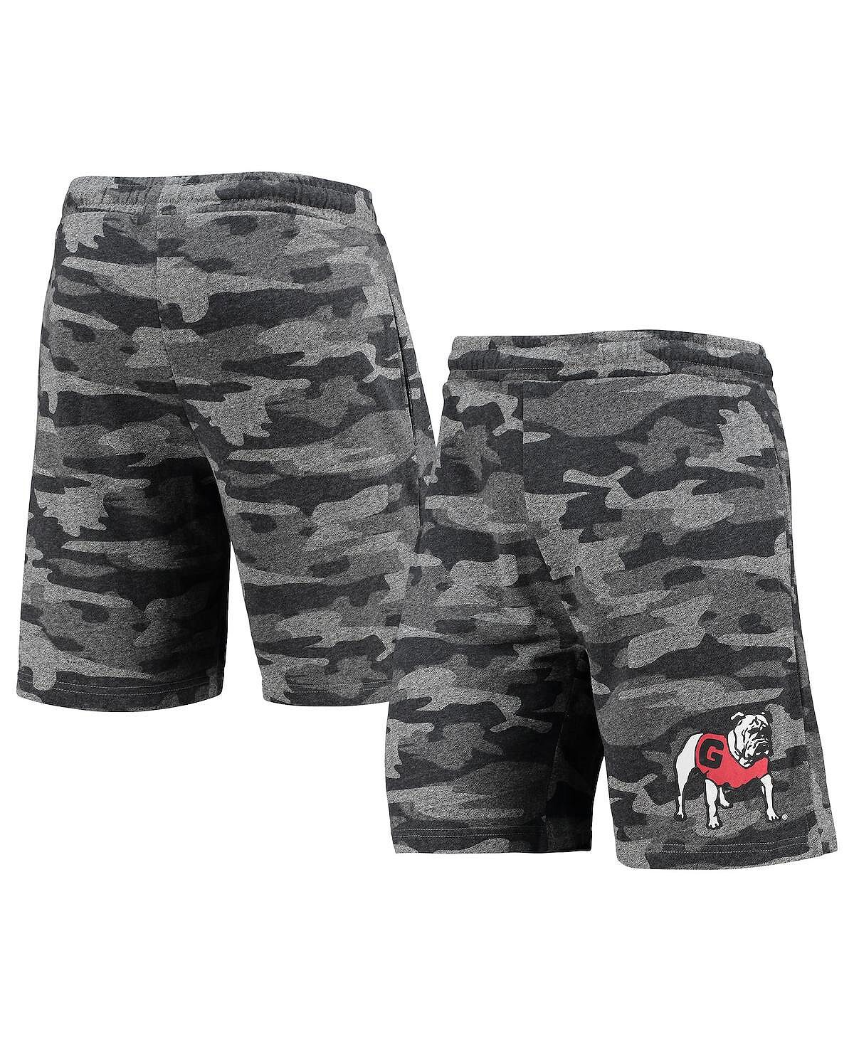 

Мужские угольно-серые шорты georgia bulldogs camo backup terry jam lounge Concepts Sport, мульти