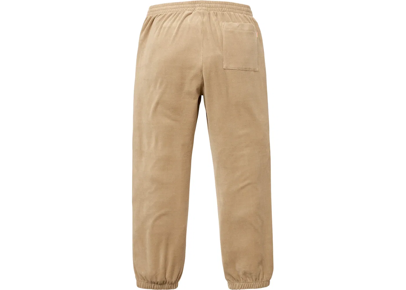 Мужские спортивные штаны Supreme Velour Warm Up Pant, Khaki — фото 2