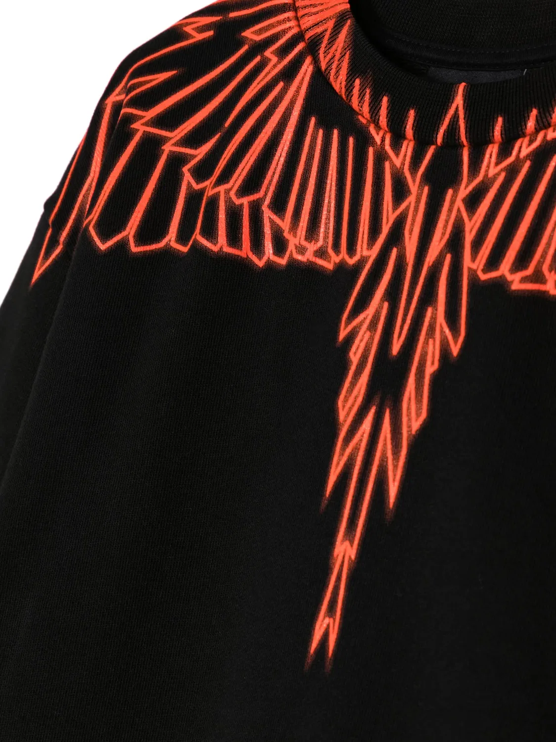Толстовка с принтом крыльев Marcelo Burlon County of Milan, черный — фото 2