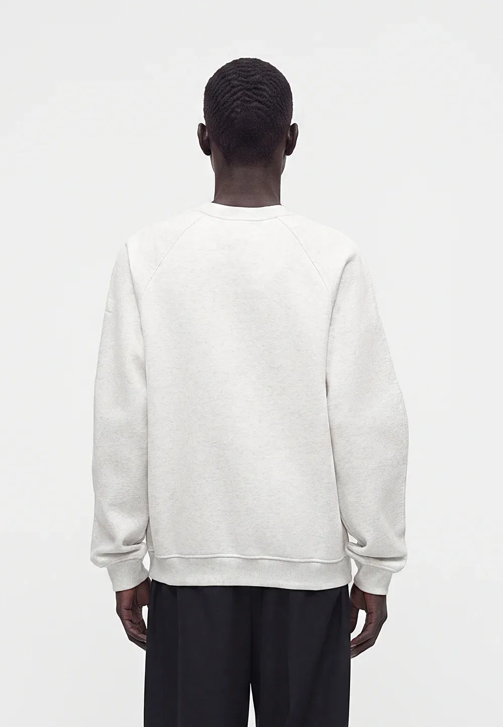 Свитшот Crew Jordan, Neutral Grey/University Red — фото 3