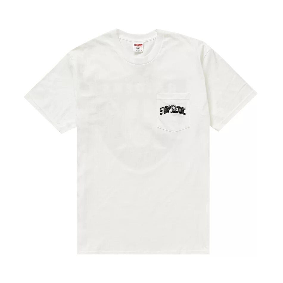 

Футболка Supreme x NFL Raiders '47 Pocket, белый