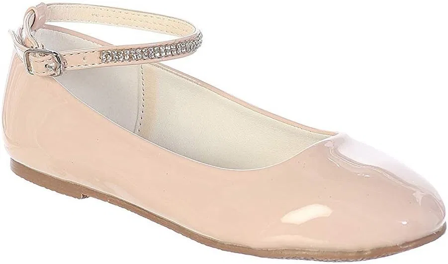 Детские туфли для девочек с принтом iGirlDress, Blush
