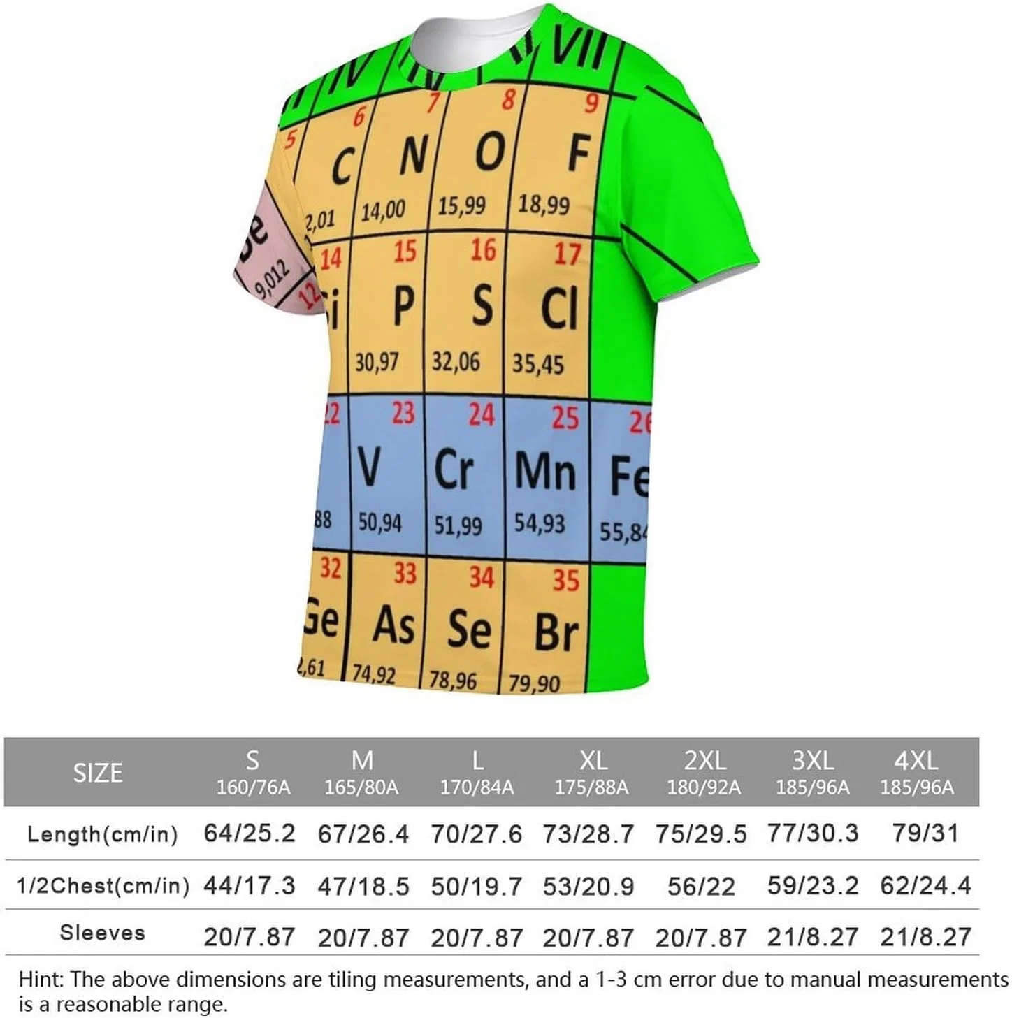 Футболка с принтом Unisex Summer T-Shirt Funny T-Shirt Stylish Short-Sleeve Graphic Print Top Casual T-Shirt — фото 3