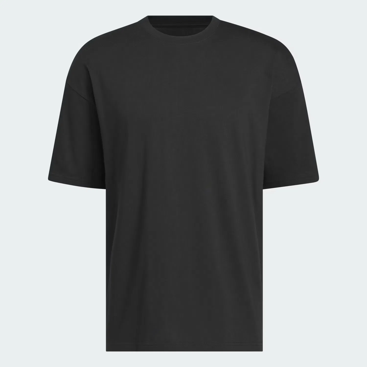 Мужская футболка свободного кроя Trefoil Essentials Adidas Originals, черный — фото 4
