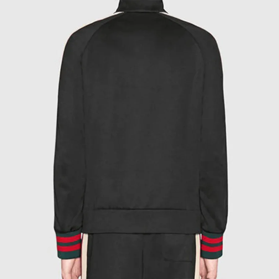 Куртка Gucci Technical Track Jacket, черный — фото 4