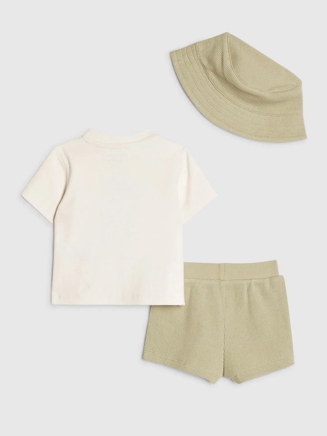 Комплект из футболки, шорт и панамы, Tiny Champ River Island, зеленый — фото 3