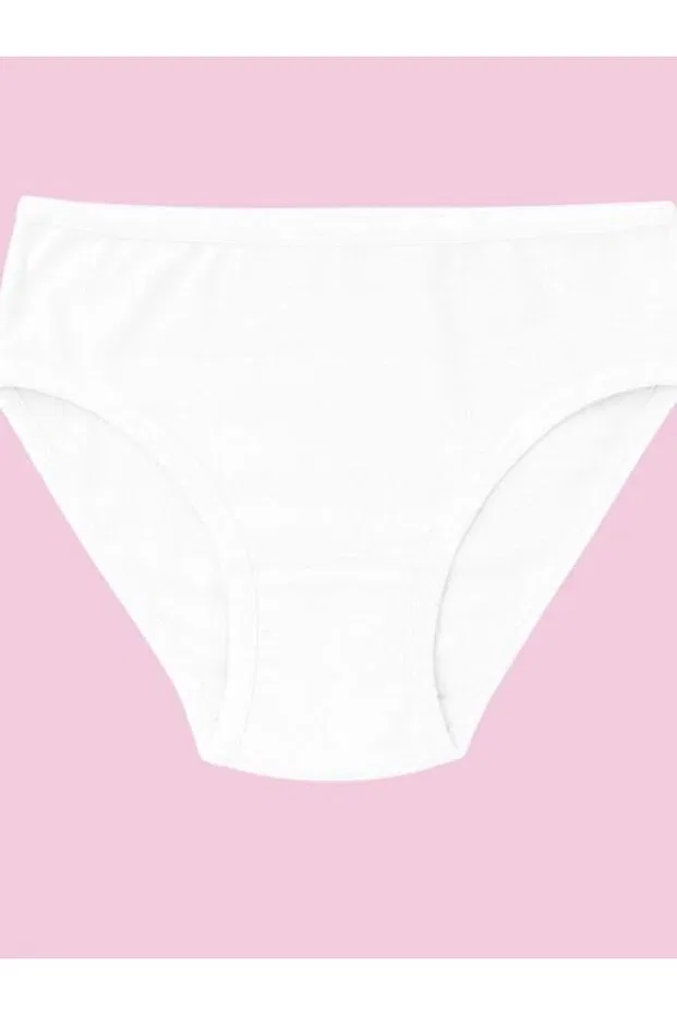 Детские трусы для девочек хлопковые Zekids, White — фото 2