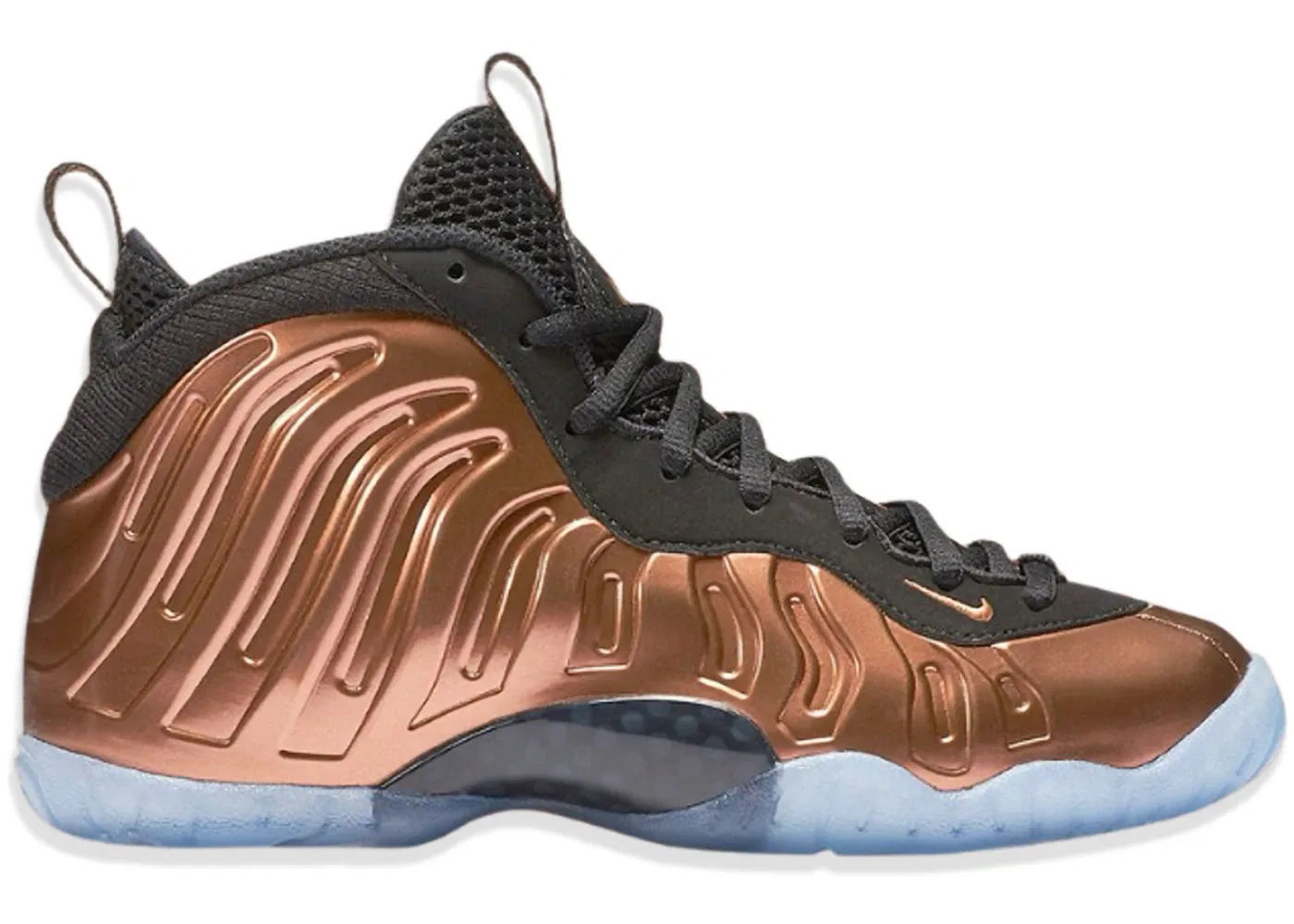Детские кроссовки Lifestyle Nike Little Posite One, Black/Metallic Copper/Off Noir
