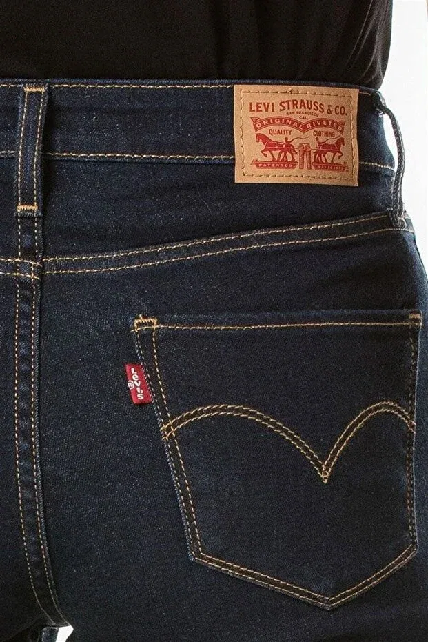 Женские джинсы скинни с высокой талией Levi's — фото 4