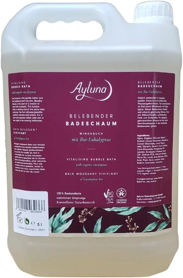 Пена для ванны Invigorating Bath Foam Wind Breath, Ayluna, 5 л