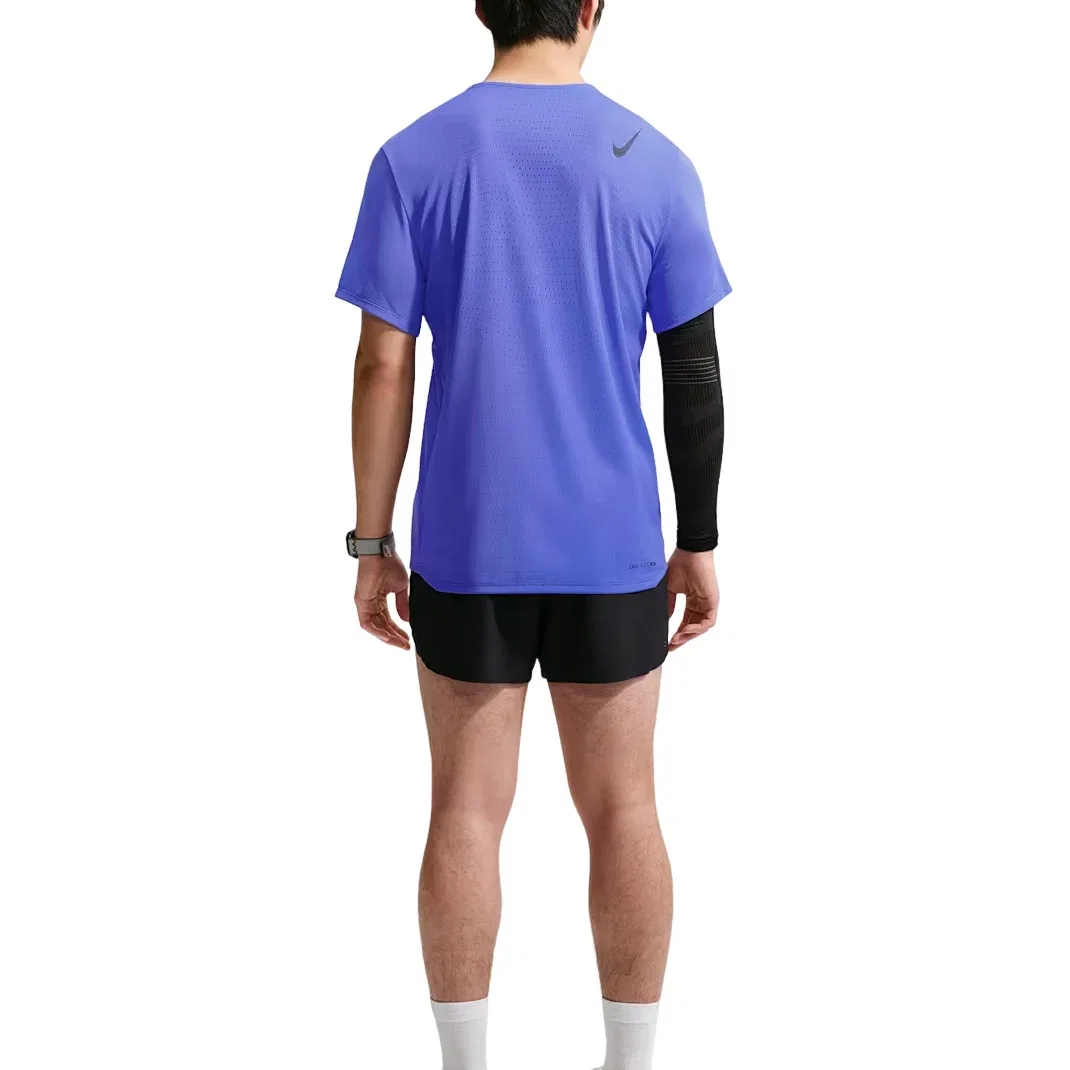 Мужская футболка для бега Nike Aeroswift Dri-FIT ADV Sapphire Black, фиолетовый — фото 4