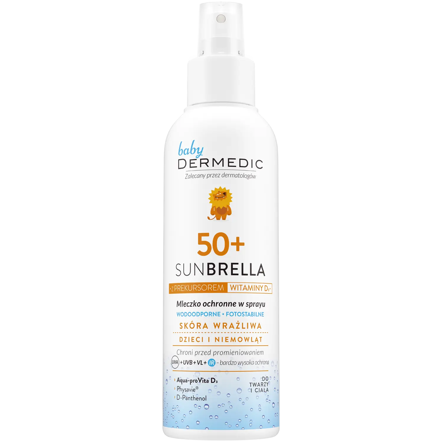 

Dermedic Sunbrella Baby солнцезащитный спрей SPF50+, 150 мл