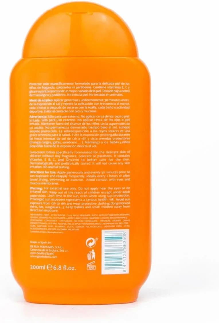 Солнцезащитный лосьон для детей SPF50 Gisele Denis 200 мл, Ваниль — фото 2