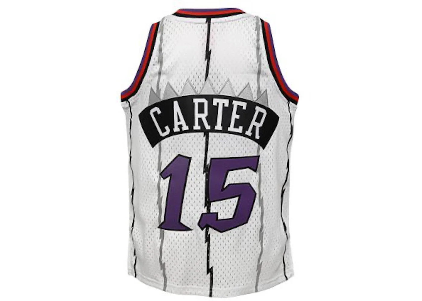 Детская баскетбольная джерси с длинным рукавом Mitchell & Ness, White — фото 2
