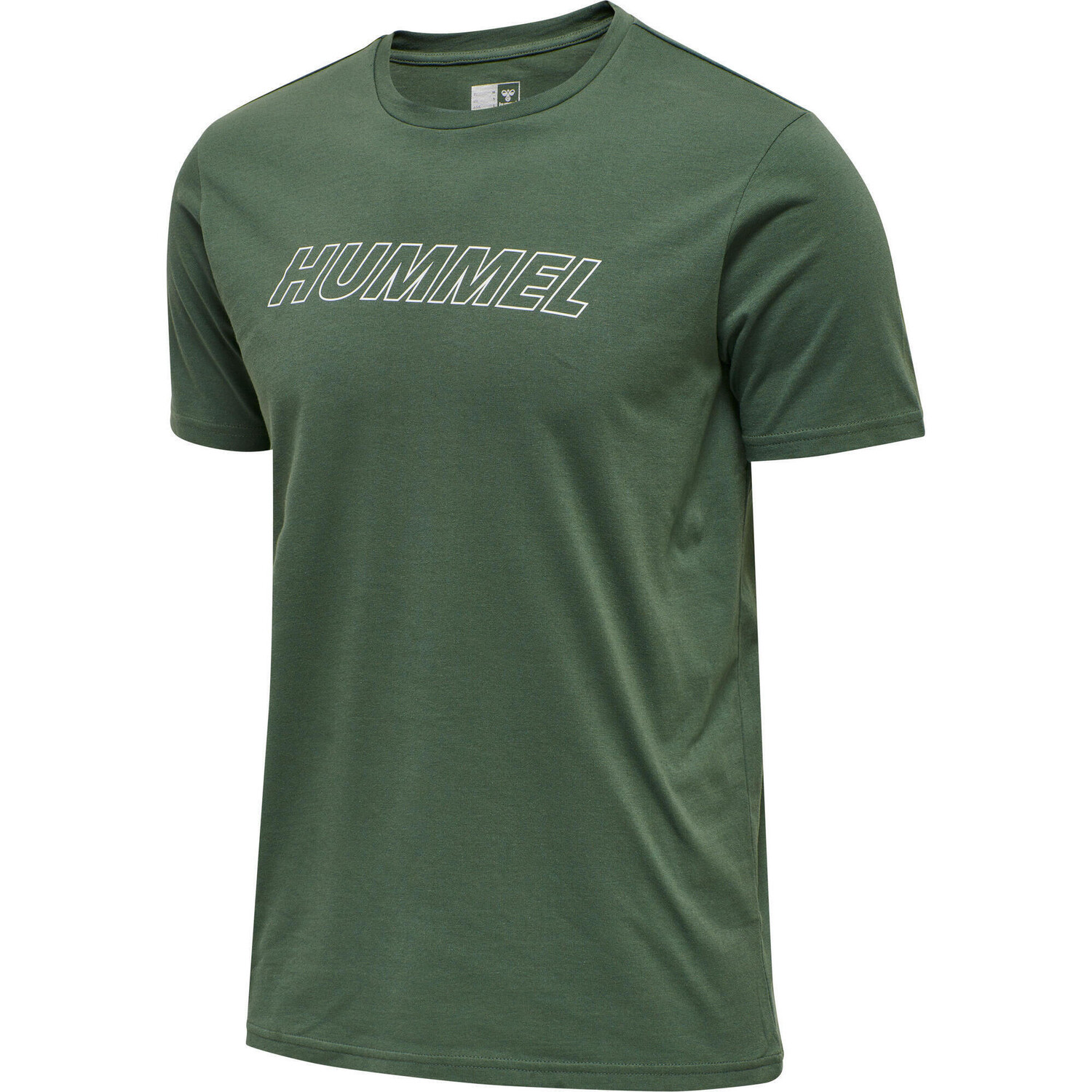 

Hmlte Callum 2-Pack Хлопковая футболка Футболка S/L Мужчины HUMMEL, черный