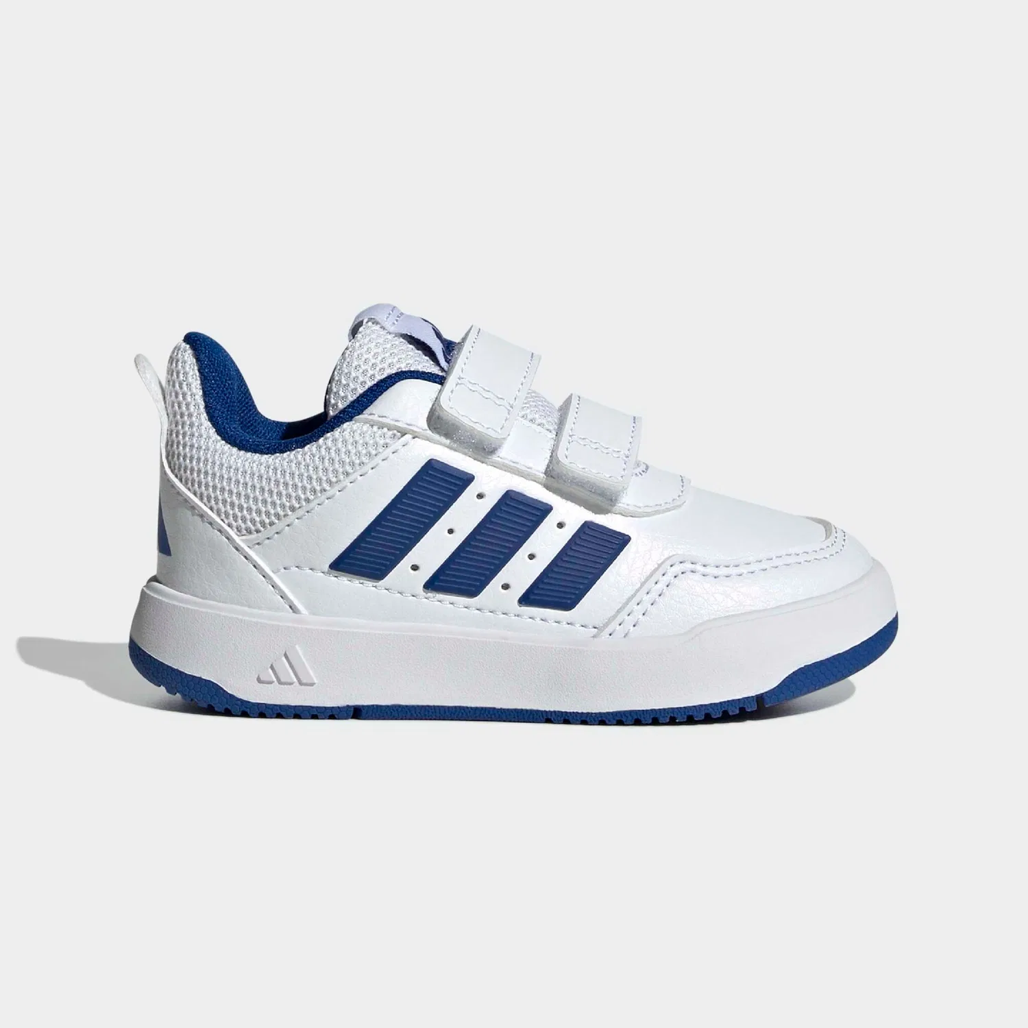 Детские кроссовки с клеверной застежкой Tensaur Sport 3.0 Adidas, Cloud White/Collegiate Royal — фото 2