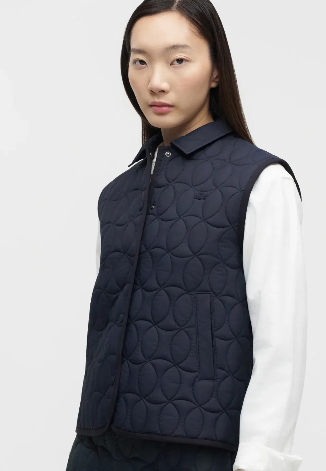 Bf8450_Mxq - жилет Lacoste, Dark Navy Blue — фото 4