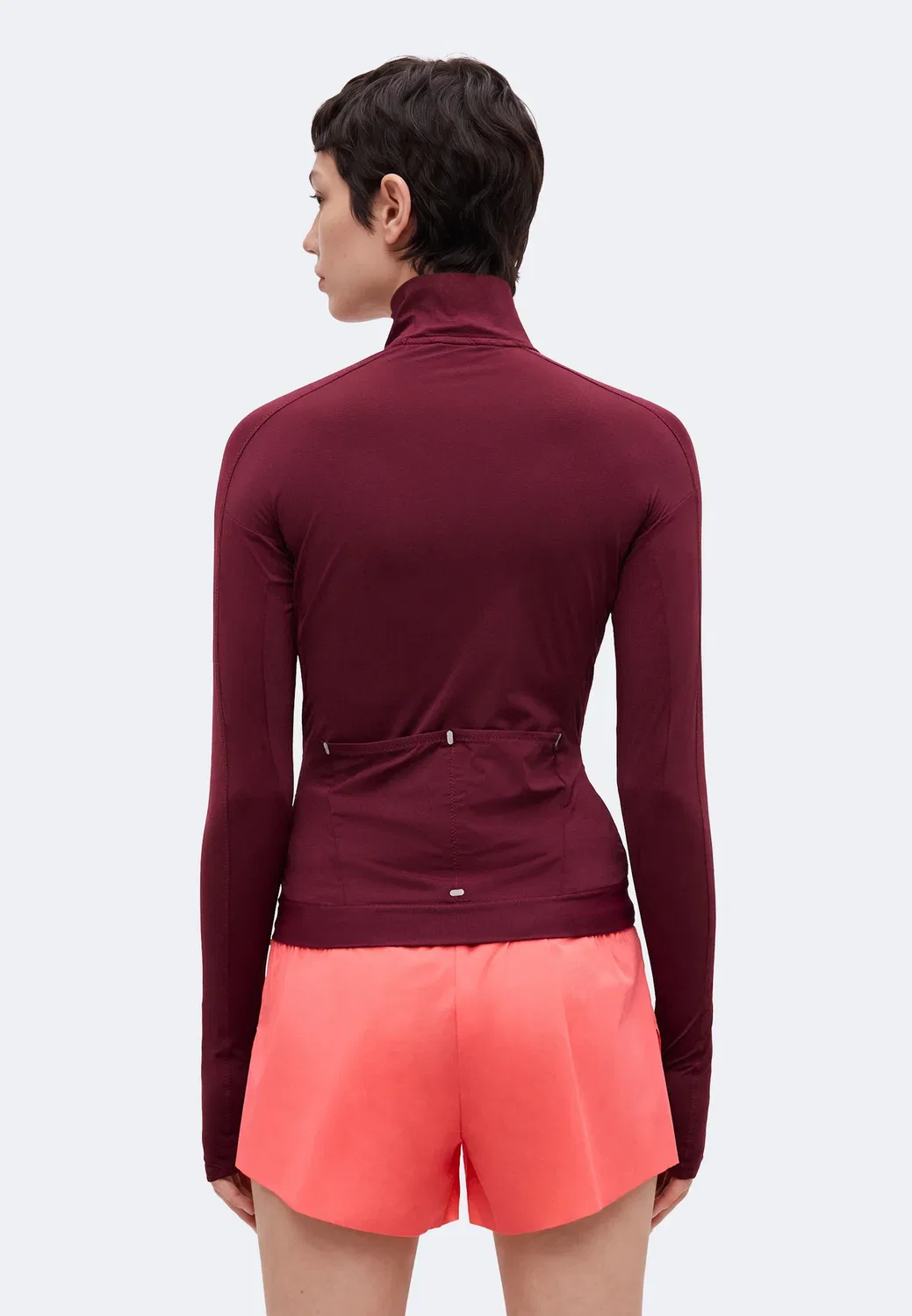 Adi365 - беговая куртка Adidas Performance, Maroon — фото 3
