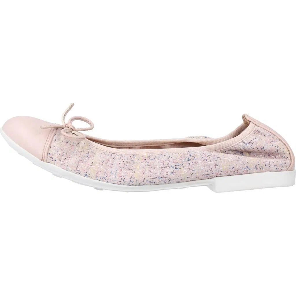 Детские кроссовки с закрытым носком Geox Jr Plie C, Rosa — фото 2