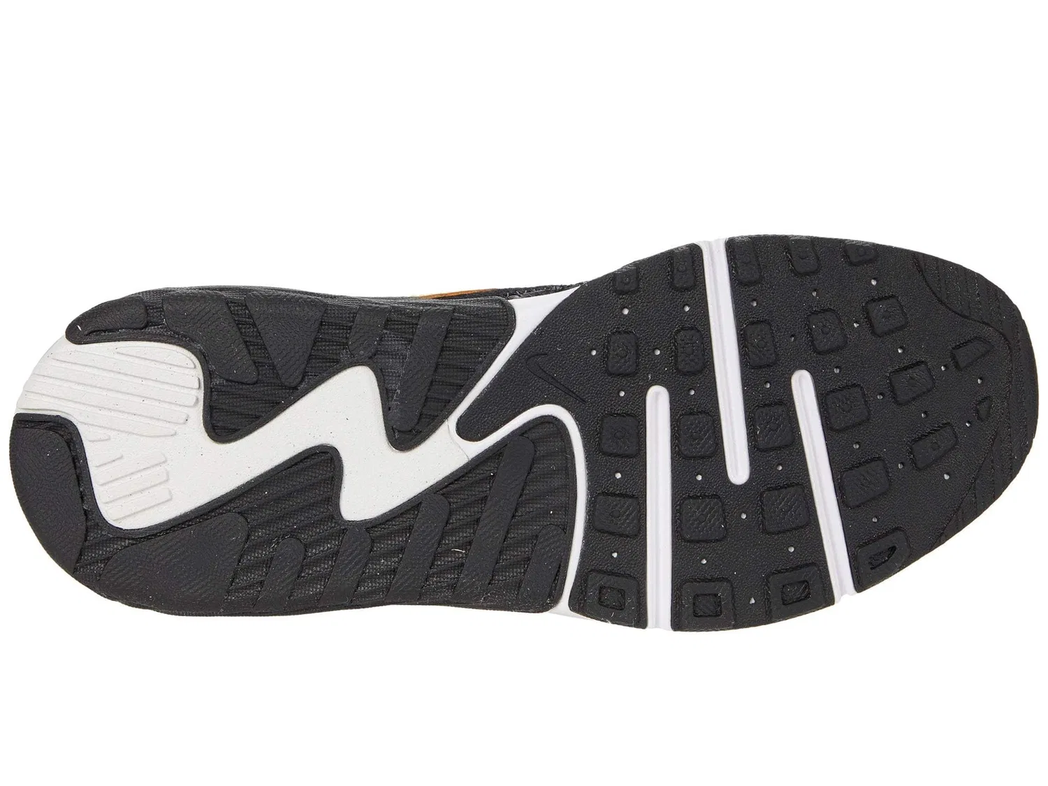 Детские кроссовки для мальчиков с шнуровкой Air Max Excee NIKE, Black — фото 4